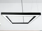 LED függőlámpa 80W, 6400 lm, 4000K, fém, IP20, 1200x100x80 mm - LCL7524-H