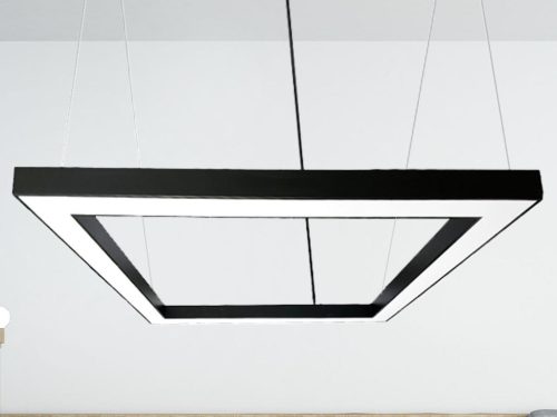 LED függőlámpa 80W, 6400 lm, 4000K, fém, IP20, 1200x100x80 mm - LCL7524-H