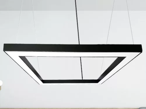LED függőlámpa 80W, 6400 lm, 4000K, fém, IP20, 1200x100x80 mm - LCL7524-H