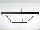 LED függőlámpa 80W, 6400 lm, 4000K, fém, IP20, 1200x100x80 mm - LCL7524-H