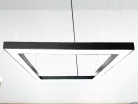 LED függőlámpa 80W, 6400 lm, 4000K, fém, IP20, 1200x100x80 mm - LCL7524-H