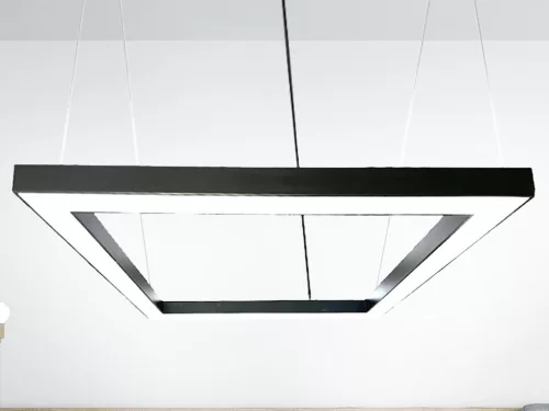 LED függőlámpa 80W, 6400 lm, 4000K, fém, IP20, 1200x100x80 mm - LCL7524-H
