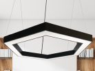 LED függesztett lámpa 60W 1200x100x80mm 4000K IP20 - LCL7624-H