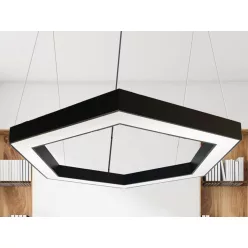   LED függesztett lámpa 60W 1200x100x80mm 4000K IP20 - LCL7624-H