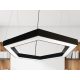 LED függesztett lámpa 60W 1200x100x80mm 4000K IP20 - LCL7624-H