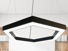 LED függesztett lámpa 60W 1200x100x80mm 4000K IP20 - LCL7624-H