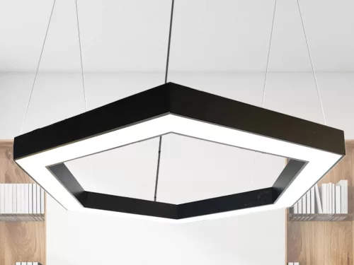 LED függesztett lámpa 60W 1200x100x80mm 4000K IP20 - LCL7624-H