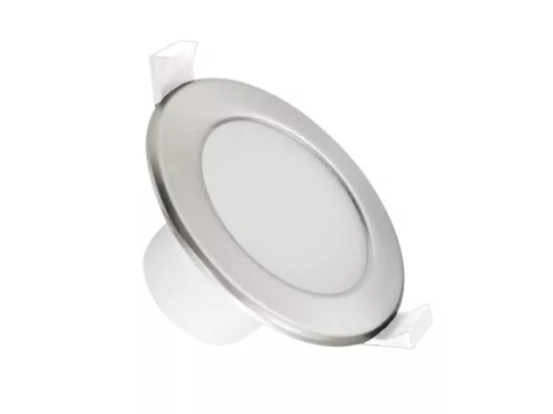 LED süllyesztett lámpatest 7W 3000K meleg fehér IP44 Ø92x52 mm - LDL143/S