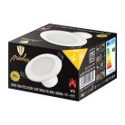 LED süllyesztett lámpatest 7W 3000K meleg fehér IP44 Ø92x52 mm fehér - LDL143