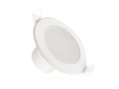 LED süllyesztett lámpatest 7W 3000K meleg fehér IP44 Ø92x52 mm fehér - LDL143