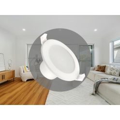 LED süllyesztett lámpa 3W, IP44, 4000K, Ø92x52mm - LDL151