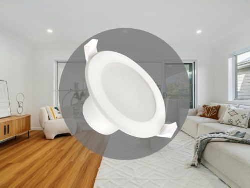 LED süllyesztett lámpa 3W, IP44, 4000K, Ø92x52mm - LDL151