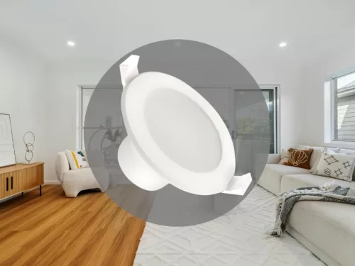 LED süllyesztett lámpa 3W, IP44, 4000K, Ø92x52mm - LDL151