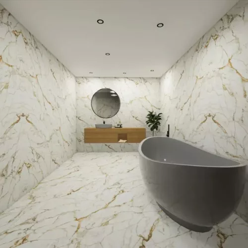 LED süllyesztett lámpatest 7W IP44 opál fekete Ø92x52mm 4000K - LDL153/B