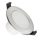 Beépíthető LED Fényforrás 7W 520lm 4000K Ezüst IP44 - LDL153/S