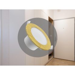   LED süllyesztett lámpatest 7W, IP44, Ø92x52mm, 4000K semleges fehér LDL153/WL
