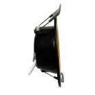 LED beépíthető lámpa 7,5W, 4000K semleges fehér, IP20, fekete-arany csík, Ø100x35 mm - LDL321BG