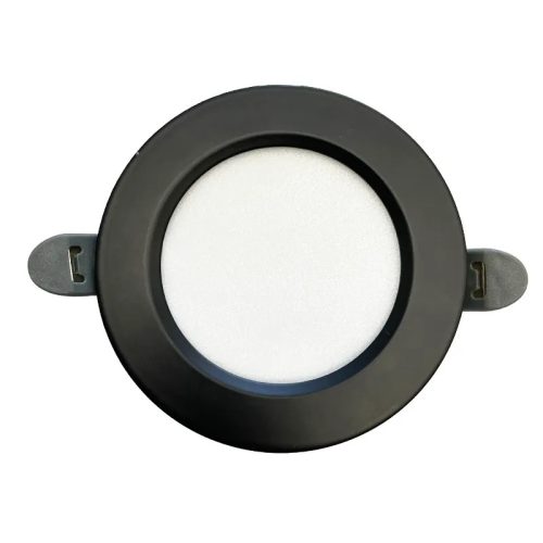 LED beépíthető lámpa 7,5W, 4000K semleges fehér, IP20, fekete, Ø100x35 mm - LDL321B