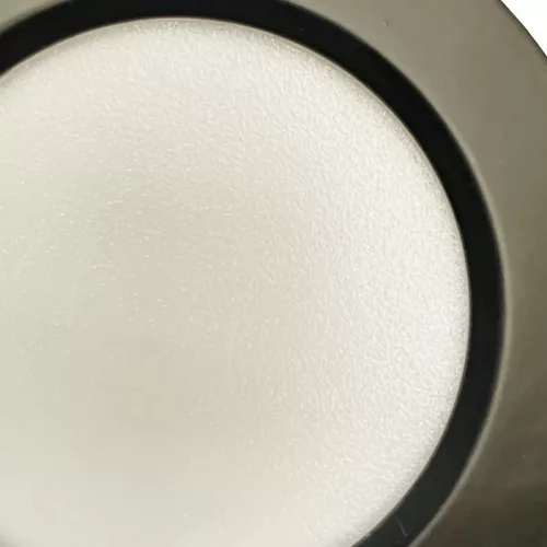 LED beépíthető lámpa 7,5W, 4000K semleges fehér, IP20, fekete, Ø100x35 mm - LDL321B