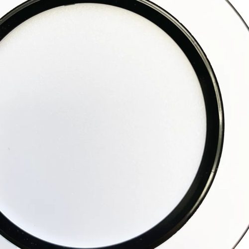 LED beépíthető lámpa 7,5W, 4000K semleges fehér, IP20, fehér-fekete csík, Ø100x35 mm - LDL321WB