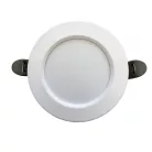 LED beépíthető lámpa 7,5W, 4000K semleges fehér, IP20, fehér, Ø100x35 mm - LDL321