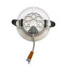 LED beépíthető lámpa 7,5W, 4000K semleges fehér, IP20, fehér, Ø100x35 mm - LDL321