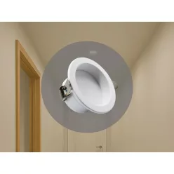 LED beépíthető lámpa 7W Ø90x43 mm 4000K IP20 - LDL523