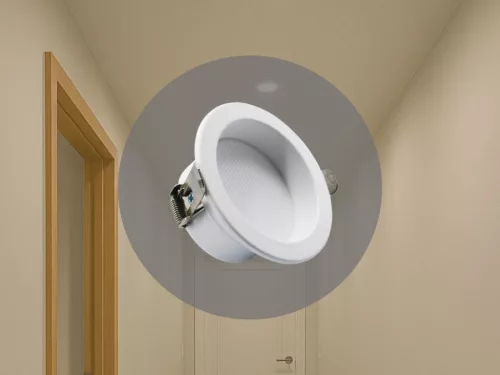 LED beépíthető lámpa 7W Ø90x43 mm 4000K IP20 - LDL523
