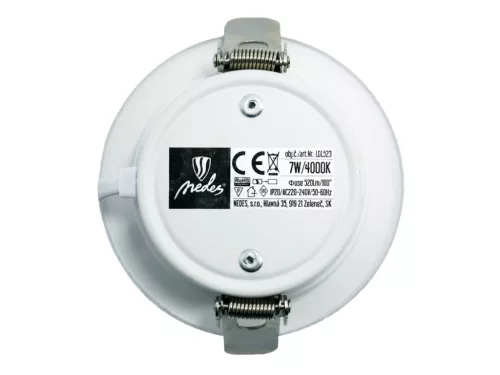 LED beépíthető lámpa 7W Ø90x43 mm 4000K IP20 - LDL523