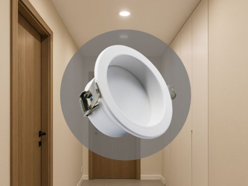 LED beépíthető lámpa 9W Ø112x43 mm 4000K IP20 - LDL524