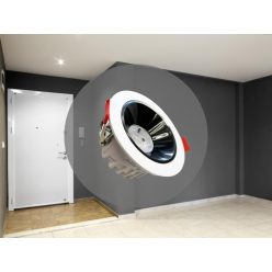   LED süllyesztett lámpa 7W, 4000K semleges fehér, IP20, Ø90x45 mm - LDL721