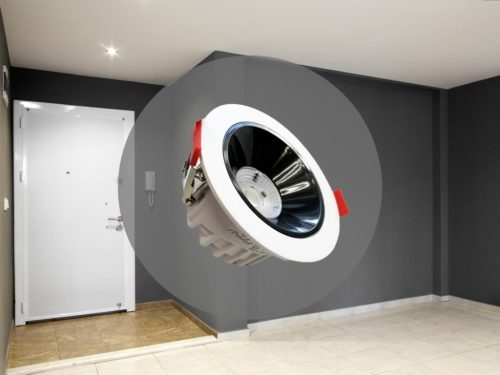 LED süllyesztett lámpa 7W, 4000K semleges fehér, IP20, Ø90x45 mm - LDL721