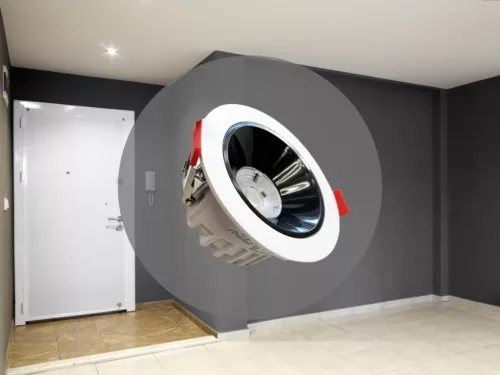 LED süllyesztett lámpa 7W, 4000K semleges fehér, IP20, Ø90x45 mm - LDL721