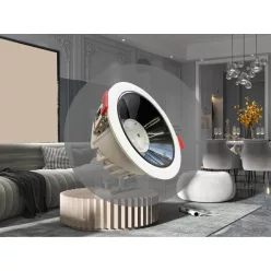   LED süllyesztett lámpa 11,5W, 4000K semleges fehér, IP20, Ø110x50 mm - LDL722