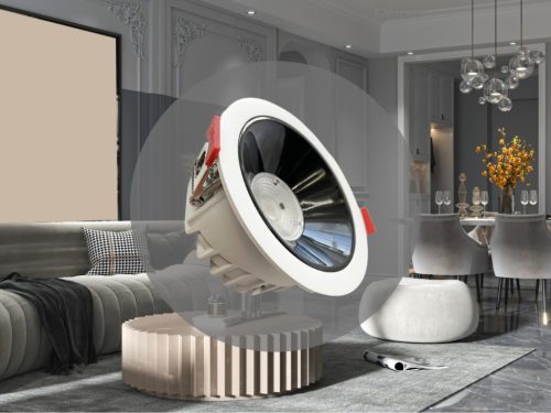 LED süllyesztett lámpa 11,5W, 4000K semleges fehér, IP20, Ø110x50 mm - LDL722