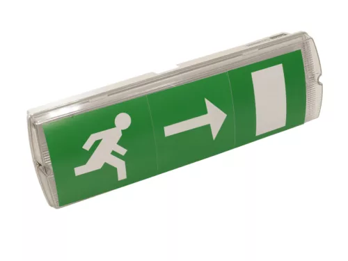 LED vészvilágító 4W, 3h, IP65, 6000K, 340x105x64mm - LEL102