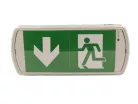 LED vészvilágítás 2W, 90 lm, 6000K hideg fehér, IP65, IK08, 269x119x50 mm - LEL103