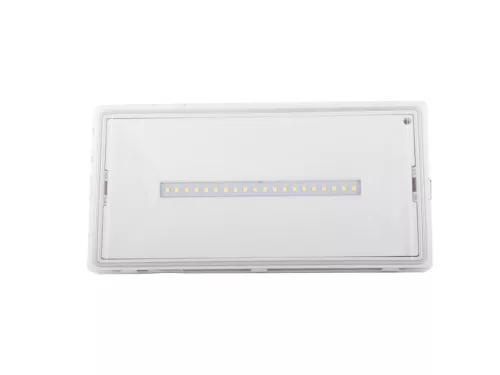 LED vészvilágító 4W, 3h, IP65, 6000K, 238x120x43mm - LEL104