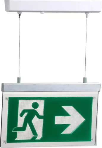 LED vészvilágítás 4W 3h IP20, hideg fehér 6000K 307x257x45 mm - LEL203