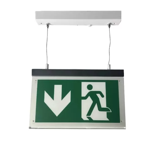 LED vészvilágítás 4W 3h IP20, hideg fehér 6000K 307x257x45 mm - LEL203