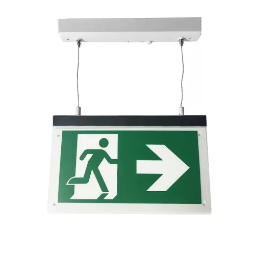 LED vészvilágítás 4W 3h IP20, hideg fehér 6000K 307x257x45 mm - LEL203