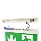 LED vészvilágítás 2W 3h IP20, hideg fehér 6000K 311x210x45 mm - LEL204