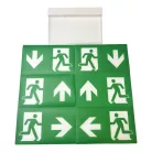 LED vészvilágítás 2W 3h IP20, hideg fehér 6000K 311x210x45 mm - LEL204