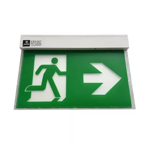 LED vészvilágítás 2W 3h IP20, hideg fehér 6000K 311x210x45 mm - LEL204