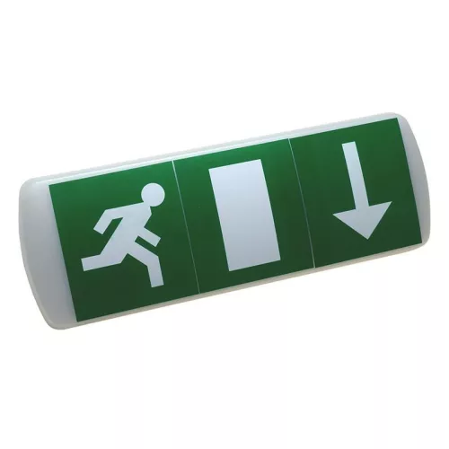 LED készenléti világítás 3W, 3h működés, IP20, hideg fehér 6000K, IK08 védelem - LEL401