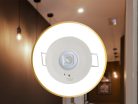 LED vészvilágítás 1,2W 3h IP20, hideg fehér 6000K, Ø50x23 mm - LEL501