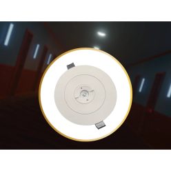   LED vészvilágítás 3W 3h IP20, hideg fehér 6000K, Ø145x34 mm - LEL502
