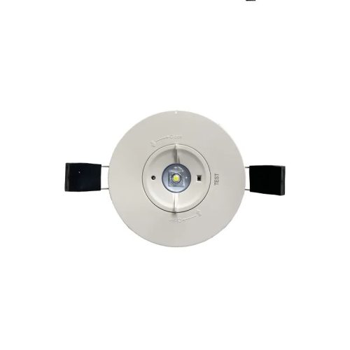 LED vészvilágítás 3W 3h IP20, hideg fehér 6000K, Ø145x34 mm - LEL502