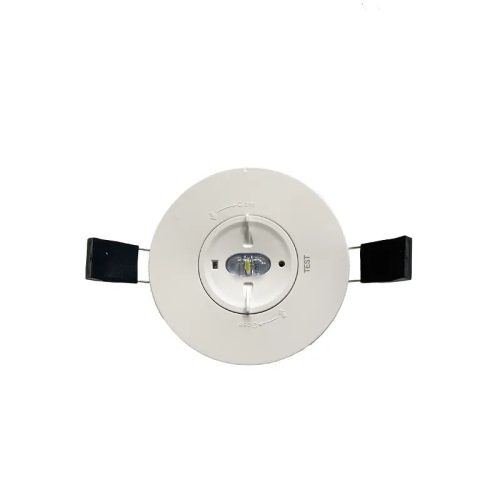 LED vészvilágítás 3W 3h IP20, hideg fehér 6000K, Ø145x34 mm - LEL502