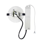 LED vészvilágítás 3W 3h IP20, hideg fehér 6000K, Ø145x34 mm - LEL502